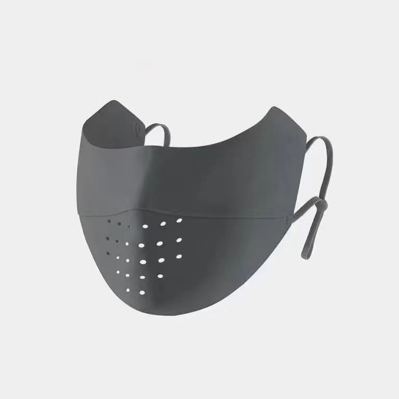 Sports Mask Breathable - 남녀공용 통기성 아이스 실크 페이스 마스크,